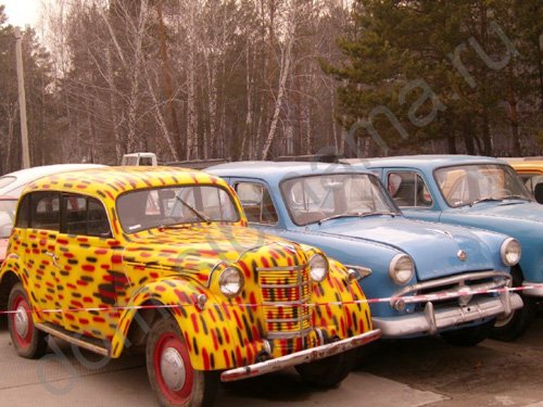 паравозный музей. Ретро-машинки