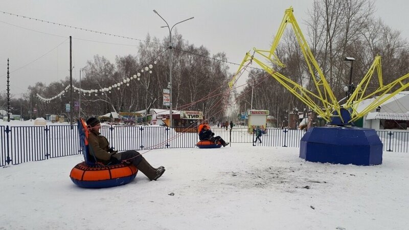7 парков и скверов Омска, где можно погулять зимой